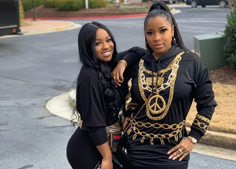 Toya Wright's look at Zonnique Pullin's early listening party is impressive: "You're not getting older."