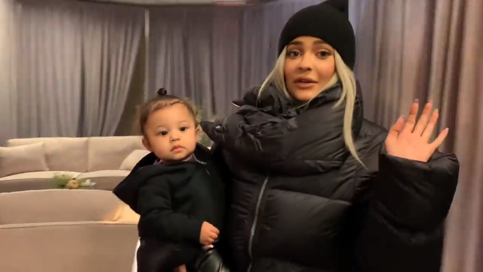Kylie Jenner’s Video Featuring Baby Stormi