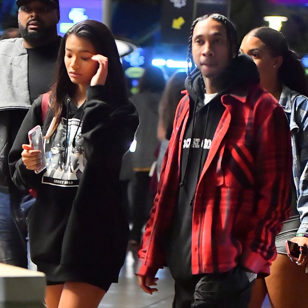 Tyga Steps Out With Model After Kyle Jenner Shuts Down