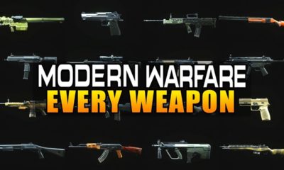 Call Of Duty - Modern Warfare Complete Weapons List