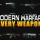 Call Of Duty - Modern Warfare Complete Weapons List