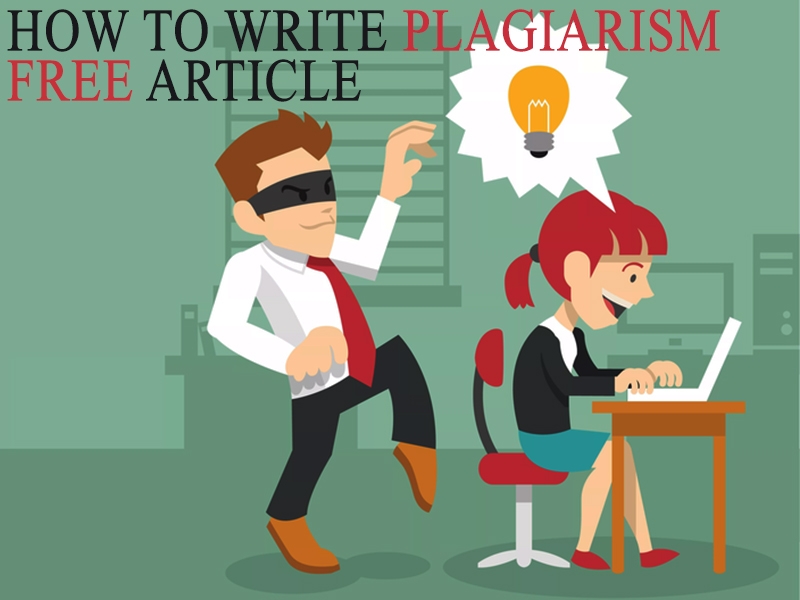 Recognize your sources and keep track of them and acknowledge it to avoid plagiarism