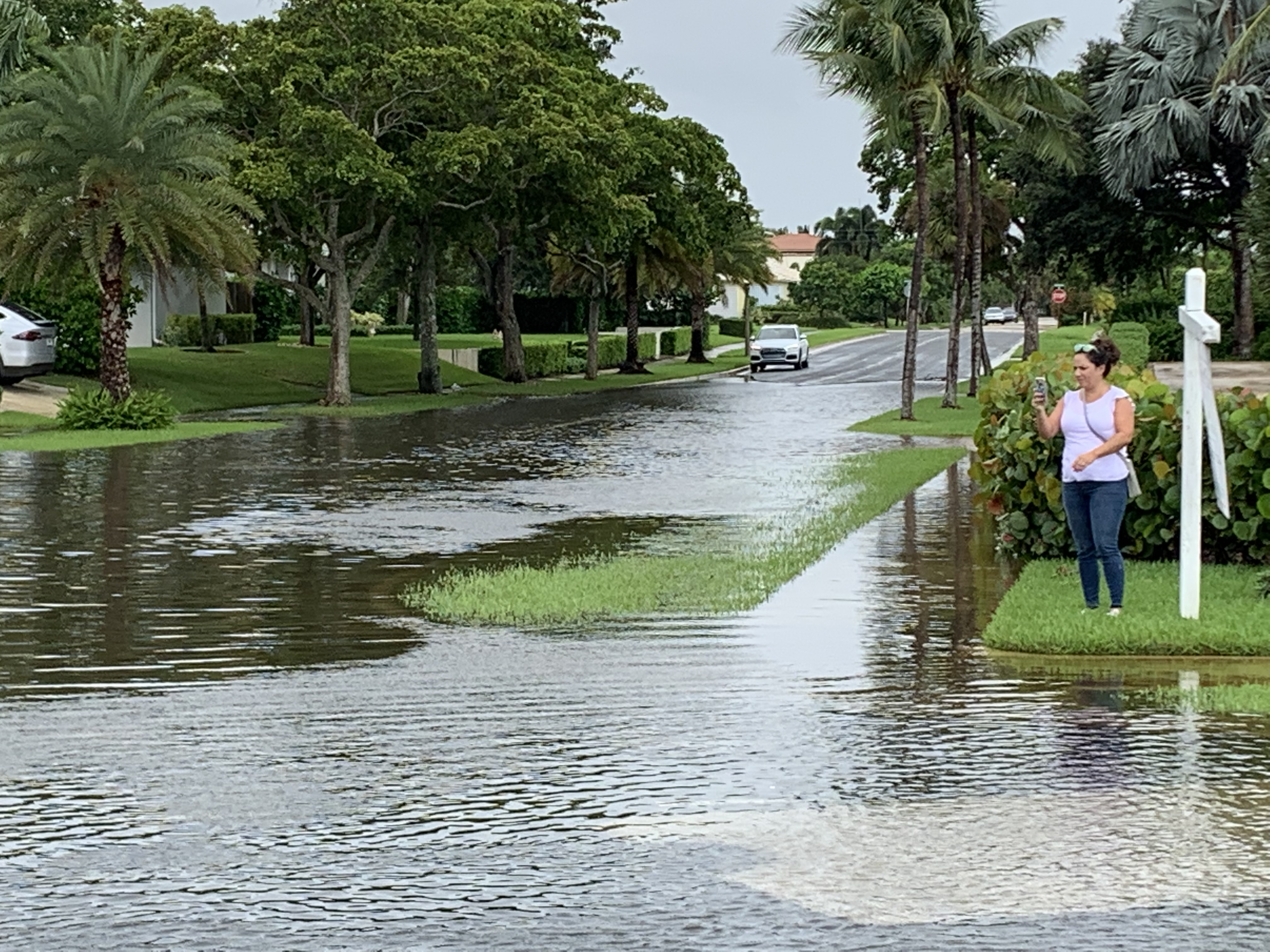 West Palm Beach City Commissioner Christina Lambert Informs Community During Hurricane Dorian
