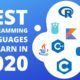 What are the best programming languages to learn in 2020