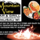 Mountain View Bar and Grill Restaurant: