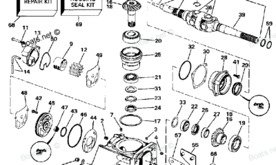 OMC parts and sterndrives