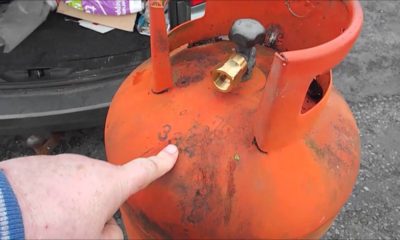 How to refill the LPG gas cylinder obtained from a gas connection?