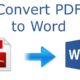 Useful Insight on PDF to Word converter