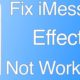 iMessage effects not working (How to fix)