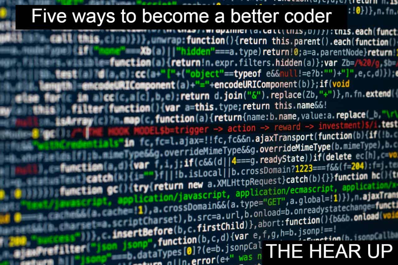 Five ways to become a better coder