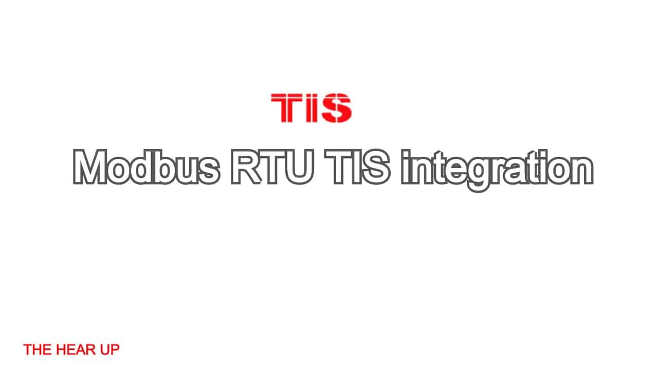 TIS Technology’s Modbus RTU TIS integration: