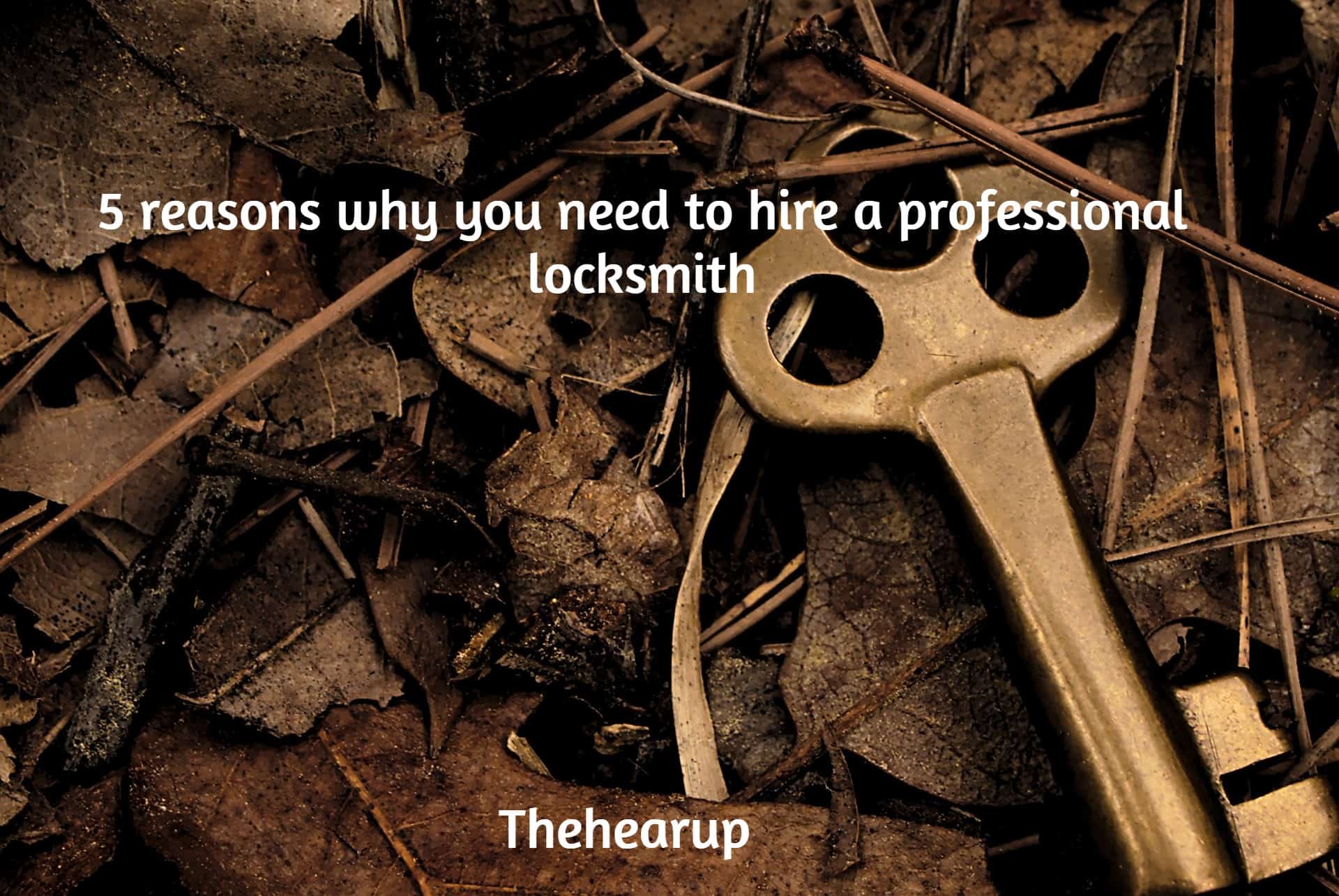5 reasons why you need to hire a professional locksmith