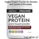 Vegan Protein Powder for Athletes and Sports Enthusiasts