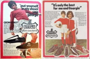 50 years later George Best's Stylo Matchmakers football 