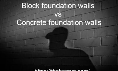 Block foundation walls vs Concrete foundation walls