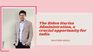 The Biden Hariss Administration, a crucial opportunity for India, feels Jabong Co Founder Praveen Sinha
