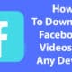 How to download Facebook videos on any device