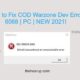How to Fix COD Warzone Dev Error 6068 | PC | NEW 2021!