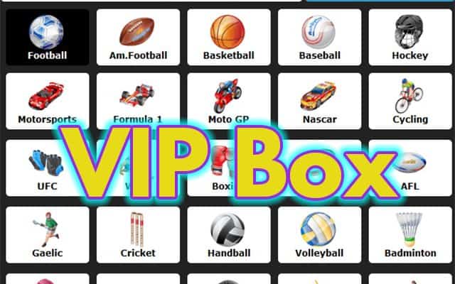 VIPBox sports is known to many sports fans as the best sport streaming site. Almost every major sports event is available on VIPBox, from basketball to football and more.