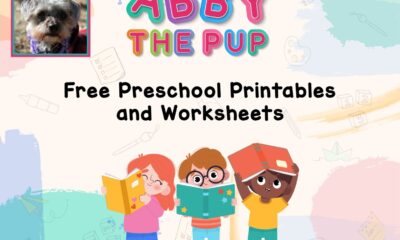 Abby the Pup Preschool Printables and Worksheets