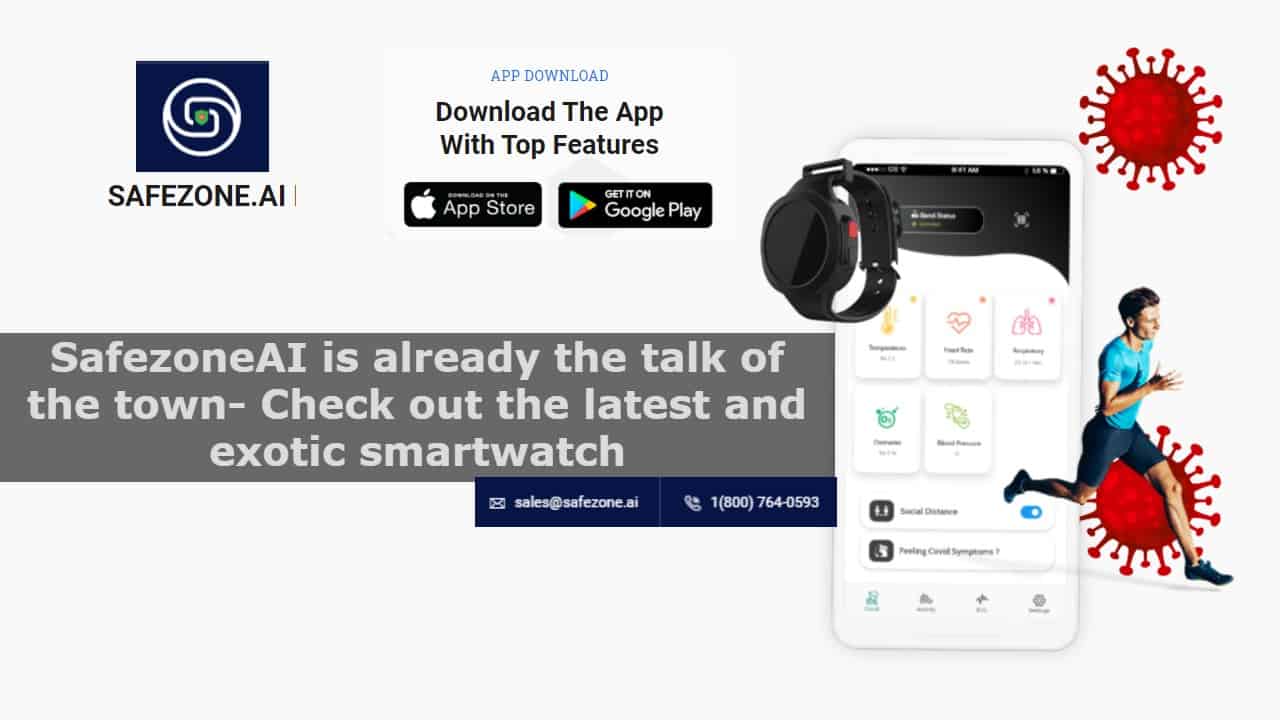 Safezone.ai is already the talk of the town- Check out the latest and exotic smartwatch: