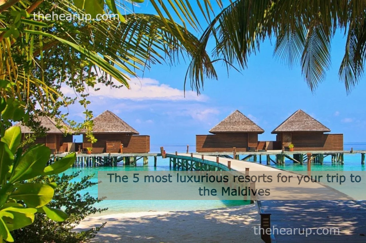 The 5 most luxurious resorts for your trip to the Maldives