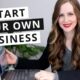 A Checklist for Entrepreneurs Who Want to Start Their Own Business