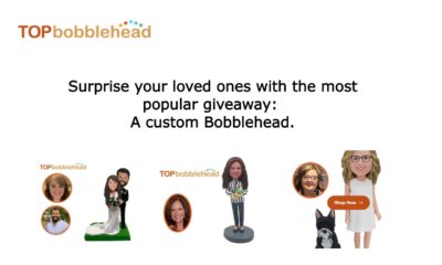 Surprise your loved ones with the most popular giveaway A custom Bobblehead