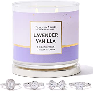 Charmed Aroma Soy Scented Candle with Jewelry 8 oz 227 g Necklace - Corgi