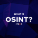What is OSINT and how does it affect commercial law?