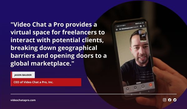 Entrepreneurial Opportunities: Video Chat a Pro Empowers Freelancers to Connect with Clients