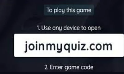 JOINMY QUIZ .COM enter your code