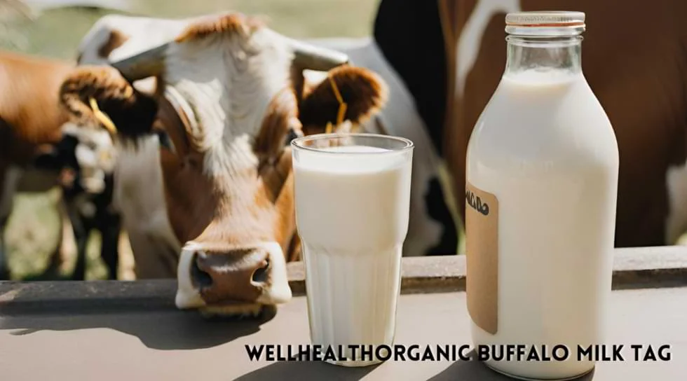 Uncovering the True Essence from WellHealthOrganic Buffalo Milk Tag