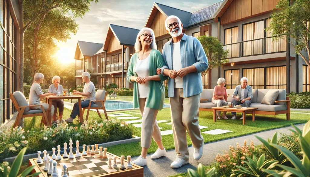 Golden Years in Golden Crest: Embracing the Perks of Gated Retirement Communities