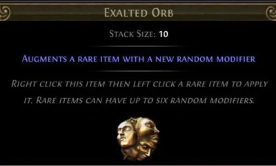 Understanding Exalted Orbs in Path of Exile