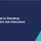 The Secret to Standing Out in Agile Job Interviews