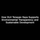 How DLH Tenayan Raya Supports Environmental Transparency and Sustainable Development
