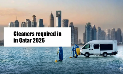 Cleaners required in qatar 2026