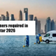 Cleaners required in qatar 2026