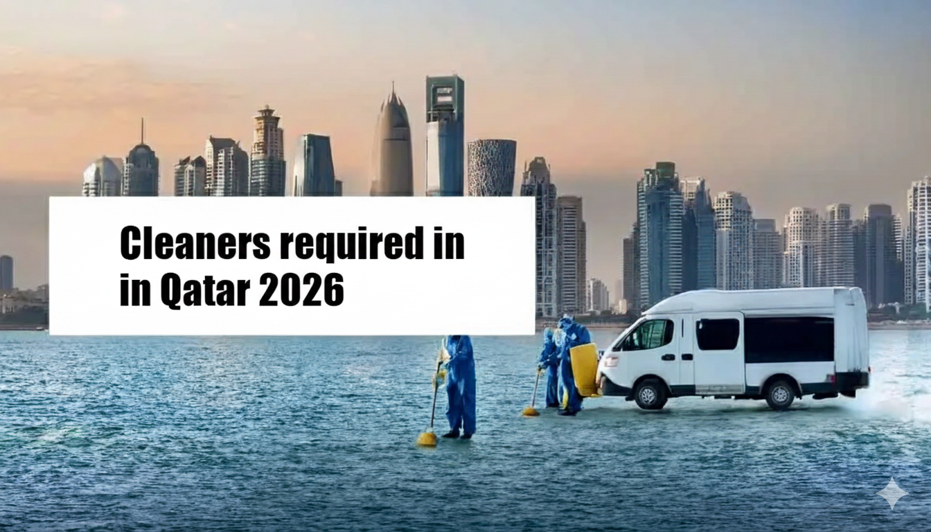 Cleaners required in qatar 2026
