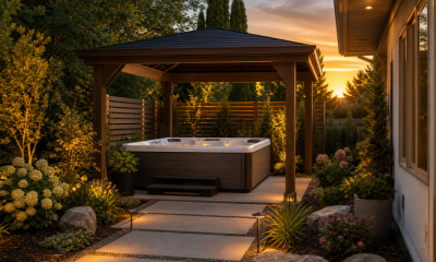 How To Plan A Backyard Spa Retreat For Comfort, Privacy, Safety, And Year-Round Use