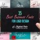 Professional Fonts: Best Fonts for Business, Websites, and Branding