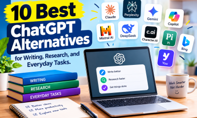 10 Best ChatGPT Alternatives for Writing, Research, and Everyday Tasks