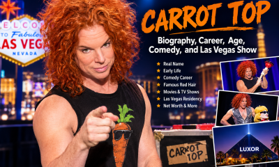 Carrot Top: Biography, Career, Age, Comedy, and Las Vegas Show