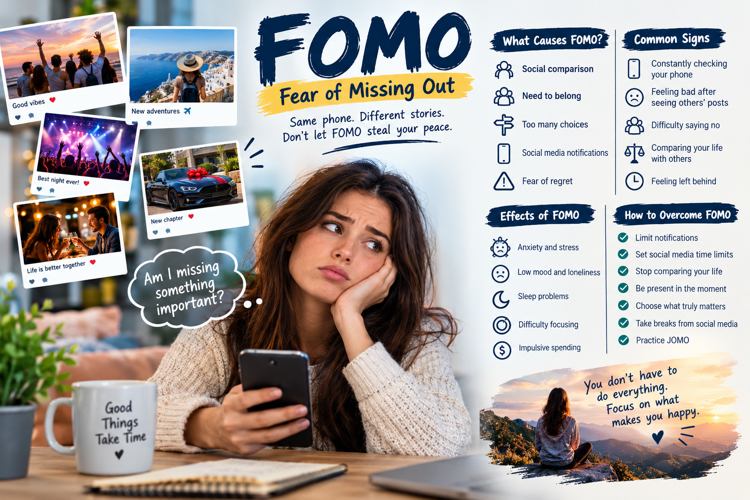 FOMO: What It Means, Causes, Signs, Effects, and How to Overcome It